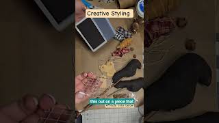 Creative Styling Supplies to Finish #shorts #primitivecrafts