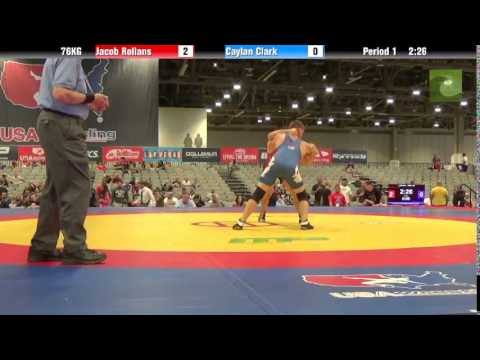 A Division 76KG - Jacob Rollans vs. Caylan Clark