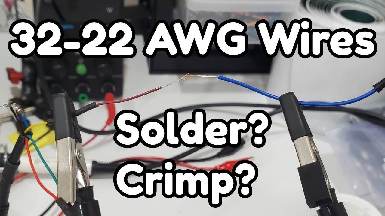 Crimping vs Soldering Small Wires: Which Do I Prefer? (E-Bike/Automotive) (32/30/28/26/24/22 AWG)