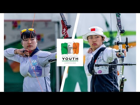 Yun Soohee v Zhu jingyi – recurve U18 women gold | Limerick 2023 World Archery Youth Champs