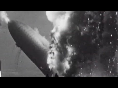 Hindenburg Disaster Harold Schenck Footage Filmed On May 6th, 1937