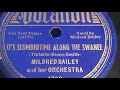 It’s Slumbertime Along The Swanee - Mildred Bailey and her Orchestra 1939