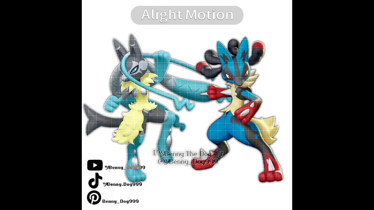 Mega lucario Z!!! •[ #pokemon #notaship #roblox #lucario #alightmotion #meme #megalucario #shorts ]•