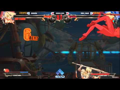 Evo 2015 - GG Xrd Top 8: Dogura vs ODG | Nage