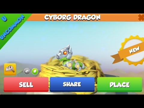Cyborg Dragon Hatching!, Gameplay , Dragon Mania Legends | Part 29 HD (iOS/Android)#29