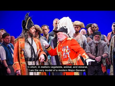 Major-General's Song from The Pirates of Penzance - live and with lyrics!
