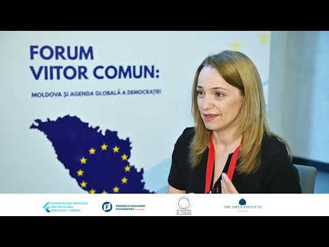 Angela Grămadă: „Moldova s-a transformat într-un furnizor de securitate regională" 