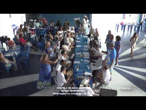 SAMBA DA PRINCESA  na PORTELA DE ASAS ABERTAS - PH Registrou