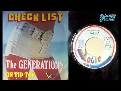 THE GENERATIONS - CHECK LIST