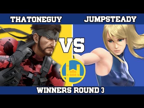 UCLA Fall Quarterly 2019 Winners Round 3  - ThatOneGuy (Snake) vs Jumpsteady (Zero Suit Samus)
