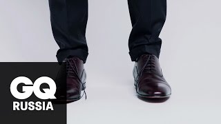 Как выглядит шнуровка туфель изнутри геометрия