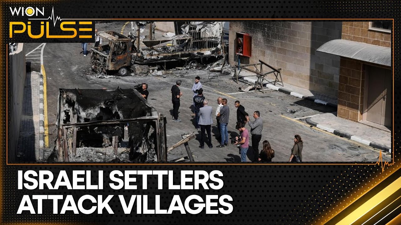 Israel: Masked Israeli Settlers Attack West Bank Villages | Vehicles, Property Torched | Pulse