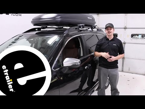 etrailer | Rhino-Rack MasterFit Rooftop Cargo Box Review - 2019 Subaru Ascent