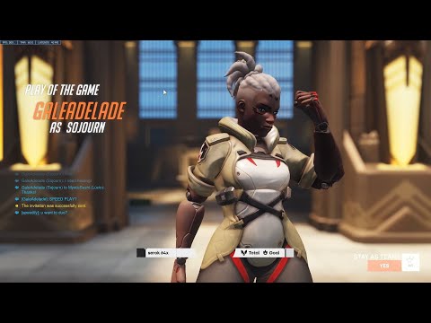 POTG! BETA OW 2! SOJOURN OP! GALE SOJOURN GAMEPLAY OVERWATCH 2 PVP BETA