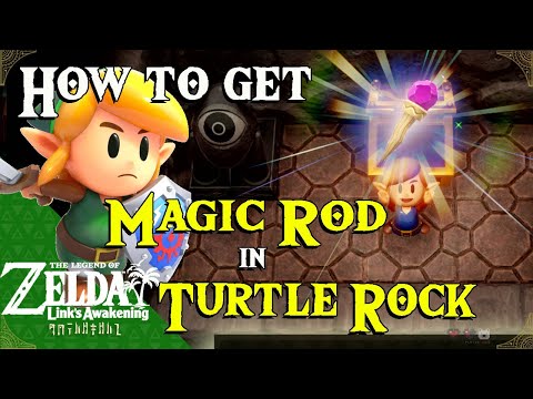 How to get Magic Rod in Turtle Rock - Link's Awakening