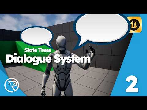 Unreal Engine 5 Tutorial -  Dialogue System Part 2: UI