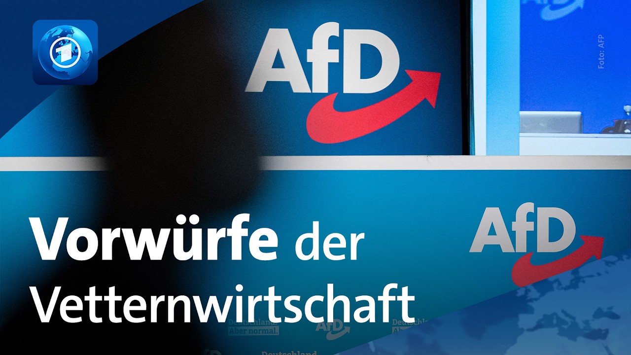 Vorwürfe der Vetternwirtschaft gegen AfD-Politiker