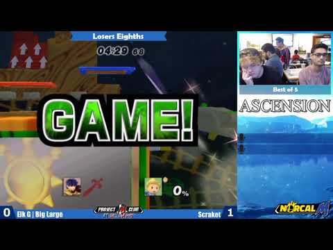 "Ascension 9/14/19" - Elk G | Big Large (Ike/Wario) v. Scraket (Lucas) - Losers Eighths (2)