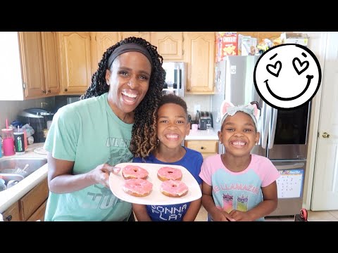 HOW TO MAKE HERBALIFE PROTEIN DONUTS! | STRAWBERRY CHEESECAKE RECIPE! 👶🏽👶🏾😍