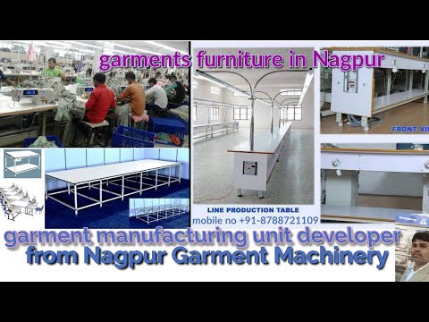 Garment furniture, for industrial