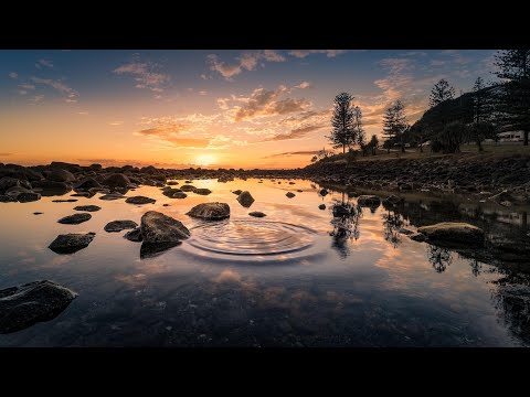 15 Minute Relaxing Meditation Music | Flowing Water | Birds Chirping