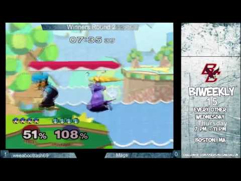 BC Biweekly 15: Winner's Round 2 - weeabootrash69 (Luigi) vs. Mags (Peach)