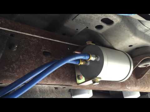 EXTREME™ best bypass oil filter installation 7.3L frame mount