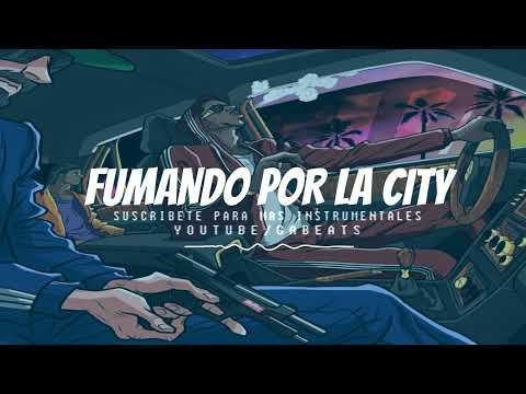Base De Rap - "Fumando Por La City" 💣 Hip Hop Instrumental beat 2023🎙