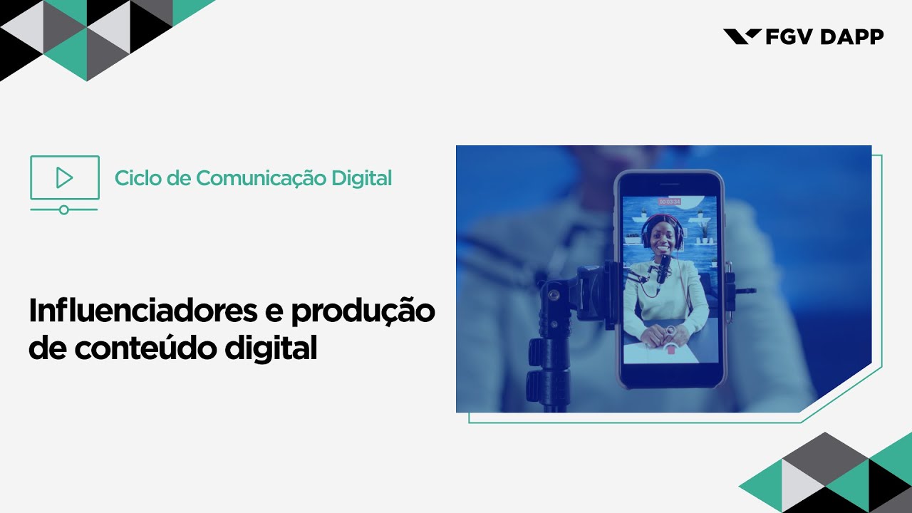 Webinar | Influenciadores e produção de conteúdo digital