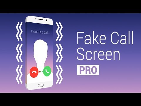 Fake Call Screen PRO Video