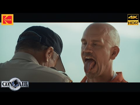 Con Air (1997) Cyrus The Virus 4K HDR10 Kodak Cinematic 35mm D65 Remaster