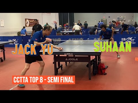 Suhaan GULATI [2263] vs Jack YU [2192] - CCTTA Top 8 - Semi Final - 23 April 2023