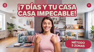 ¡Tu Casa Impecable en Solo 7 Días con el Método de las 5 Zonas!