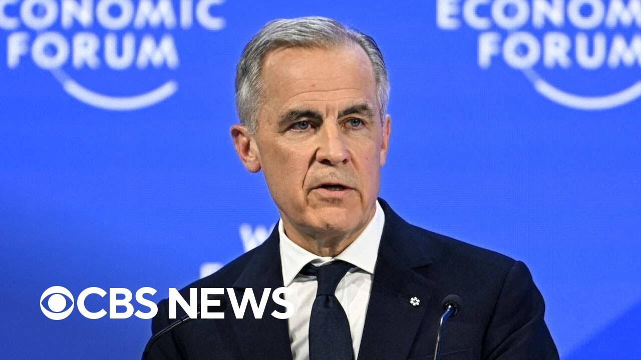 Canadian Prime Minister Mark Carney pushes back on Trump's Greenland bid