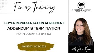 Understanding Buyer Representation Agreements: Addendum Form 41a and Termination Form 53