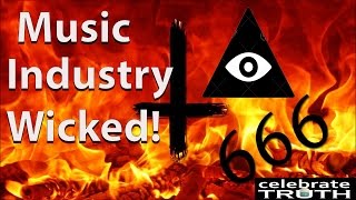 🎵 Music Industry HATES JESUS ✞ w/ Fake Christian Band U2 Blasphemy of Yahweh!