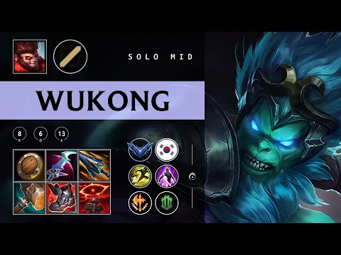 Wukong Mid vs Yasuo - KR Diamond Patch 25.24