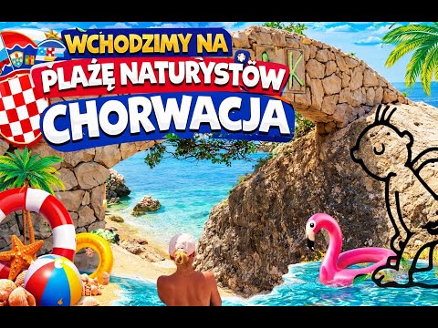 We are entering the Naturist Beach CROATIA "Naked Again" FKK nude Beach Holiday Croatia