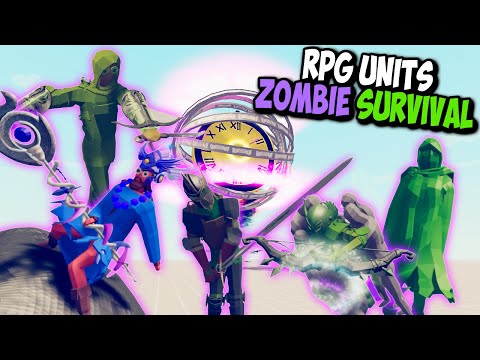 RPG TABS Units Zombie Survival Wave Mode - TABS MODS GAMEPLAY