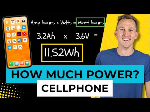 Cellphone. How Much Power for a Mobile, Marine, and Off-Grid Electrical System?