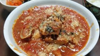 【自炊】鯖のトマト煮込み