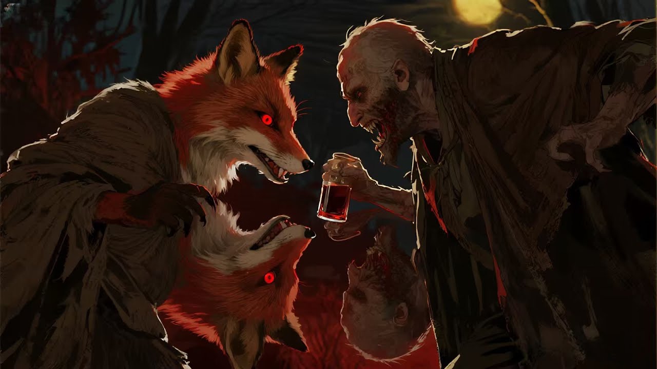 【MULTISUB】【悬疑冒险】血狐狸夜間攻擊酒鬼。人害人還是鬼害人？#悬疑 #惊悚 #诡异 #恐怖 #妖魔鬼怪