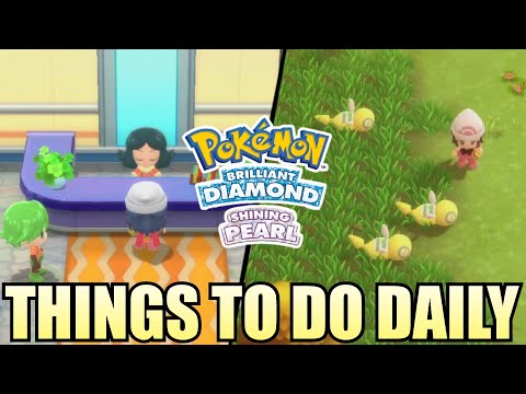 All renewable DAILY Events in Pokemon Brilliant Diamond Shining Pearl
