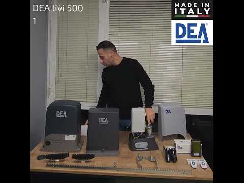 Dea Livi 1000 Kayar Kapı Motoru Seti Açıklayıcı Video