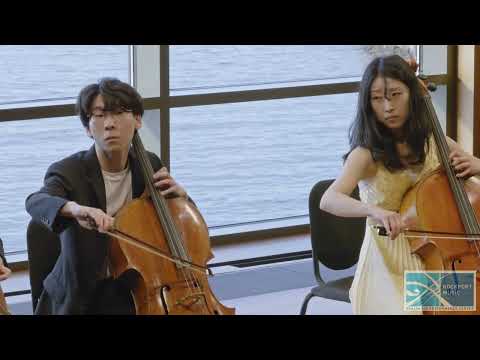 The Galvin Cello Quartet performs Andre Mehmari's Forrobodo