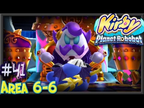 Kirby Planet Robobot (100%) Area 6-6 BOSS: President Haltmann [41]