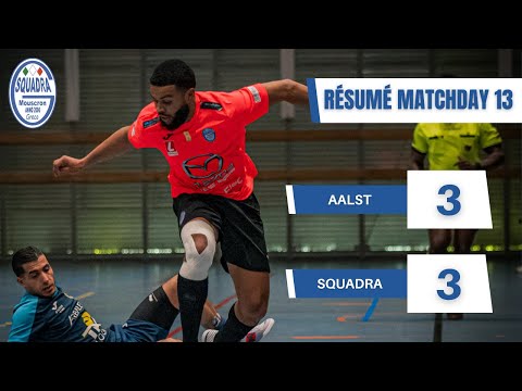 FT GALAXY AALST 3 - 3 SQUADRA MOUSCRON - Résumé 13ᵉ journée - D2 Futsal Belge 24/25