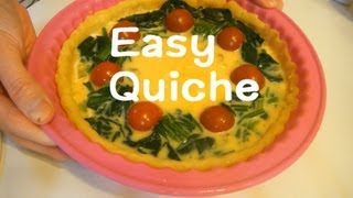 preview picture of video 'Easy Quiche *Christmas Wreath*簡単キッシュでクリスマスリース レシピ'