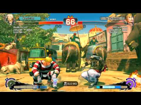 SSF4 replay - BioMusicLtd(Gen) vs SIRDancealot(Cody)