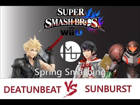Spring Smashing - DeatUnBeat (Cloud) vs. Sunburst (Samus/Robin)